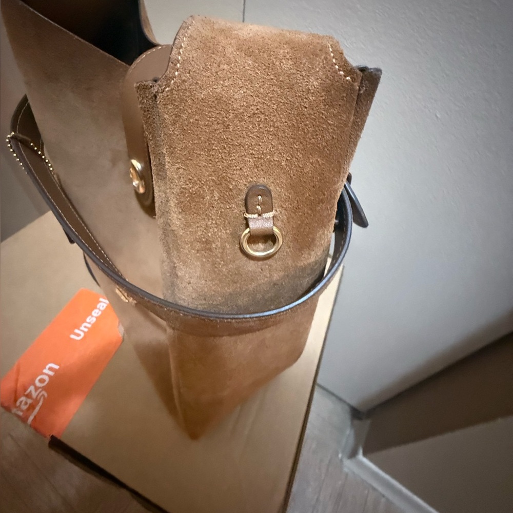 Coach Suede Sienna Hadley Crossbody - Picture 11 of 16